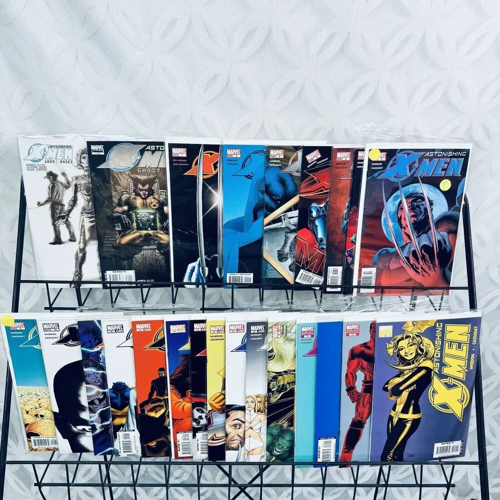 Astonishing X-Men 1-2 4-19 21-24 & Ghost Boxes 1-2‎ Lot Key 1st Danger Brand